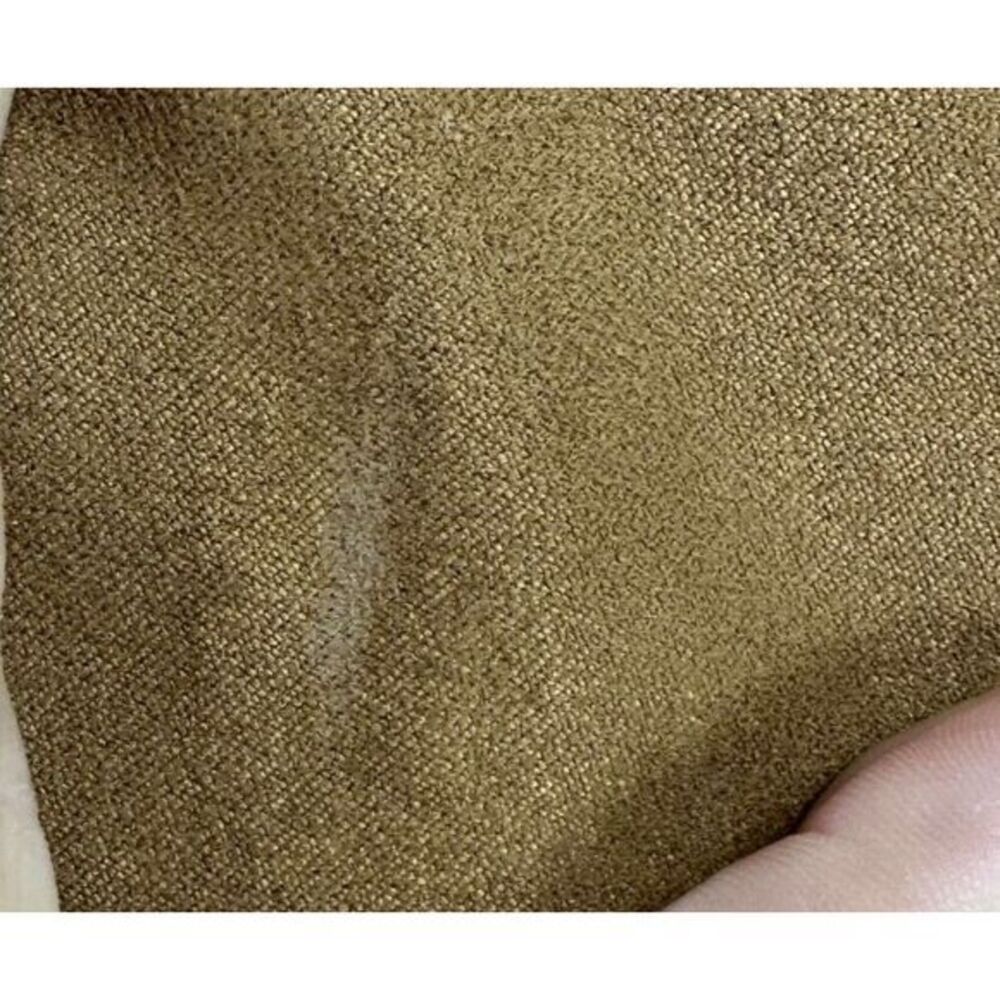 Zero Restriction Jacket Women Medium Micro Suede Brown Golf Quarter Zip USA Made - Picture 9 of 12
